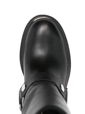 Golden Goose leather biker boots