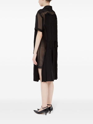 Maison Margiela Midi dress with layered design