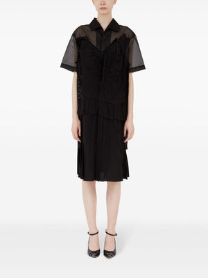 Maison Margiela Midi dress with layered design