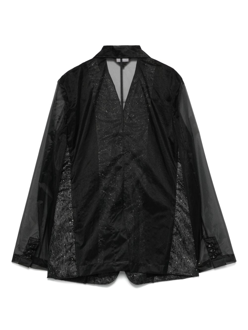 Comme Des Garcons Chiffon blazer