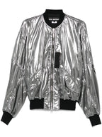 Junya Watanabe Metallic effect bomber jacket