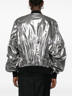 Junya Watanabe Metallic effect bomber jacket
