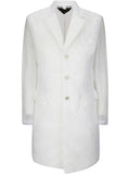 معطف بصدر واحد من Comme Des Garcons