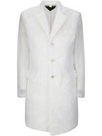 معطف بصدر واحد من Comme Des Garcons
