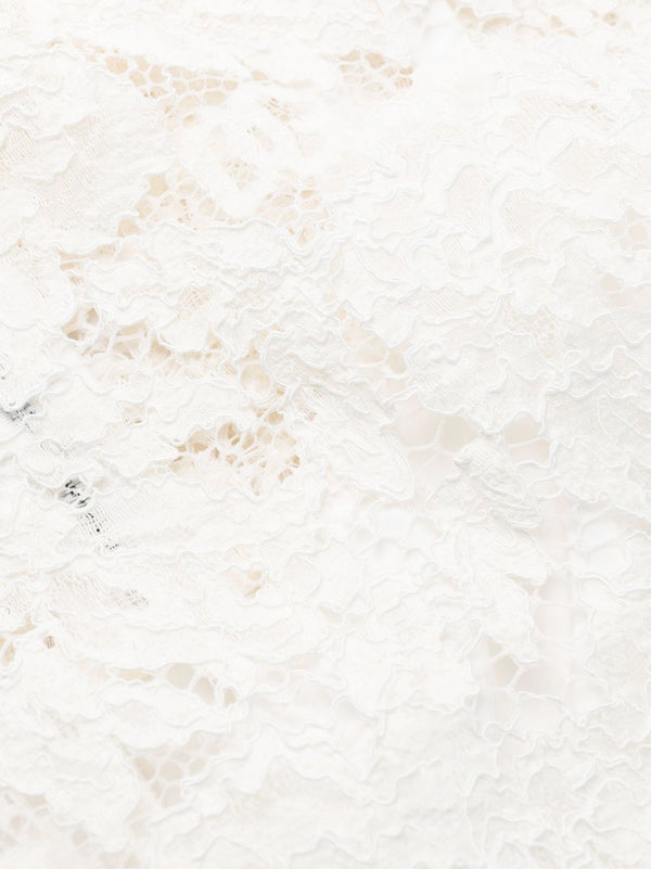 Dolce & Gabbana Sleeveless Lace Mini Dress