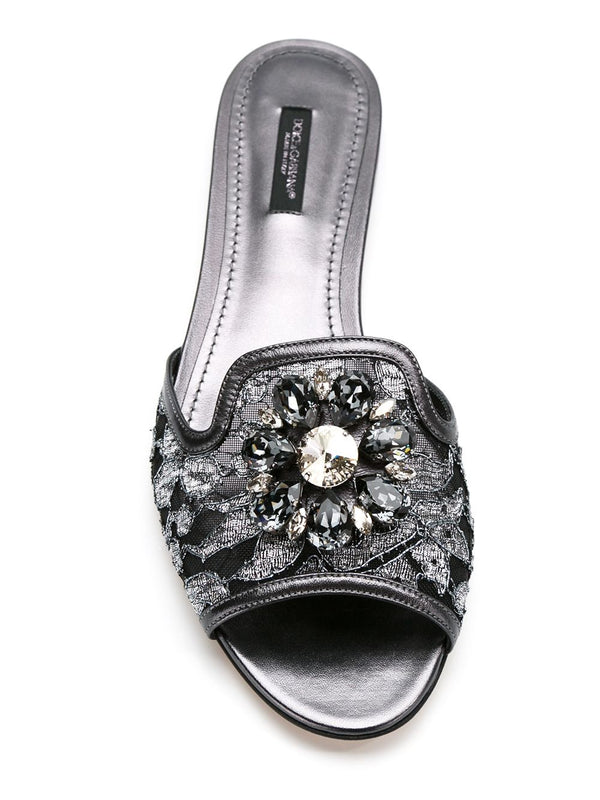 Dolce & Gabbana Sandals Silver
