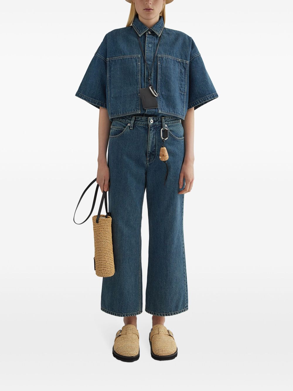 جينز جيل ساندر بلس أزرق