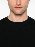 Emporio Armani Sweaters Blue