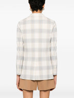 Circolo 1901 American rear vent Cotton double-breasted jacket