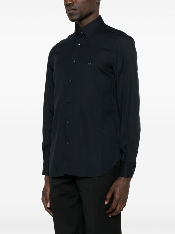 Emporio Armani Shirts Blue