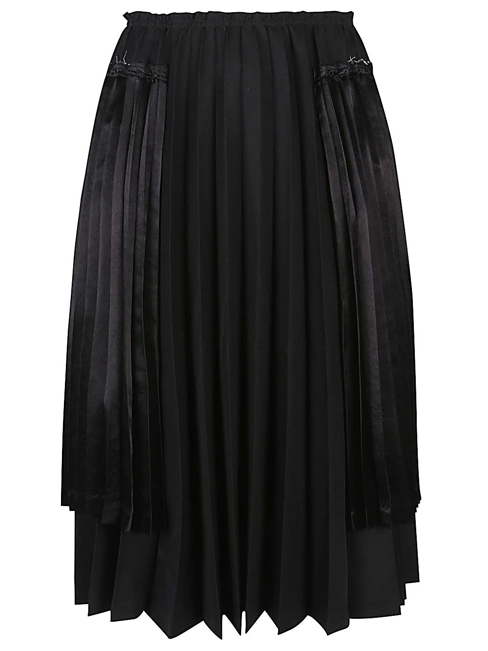 تنورة ميدي بكسرات من تصميم Comme Des Garcons