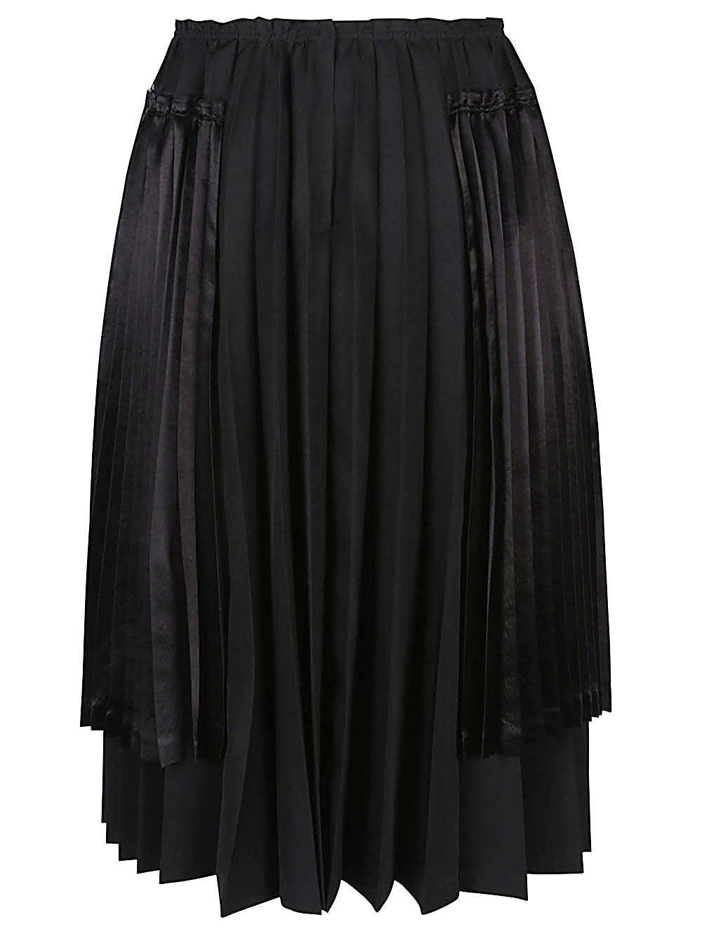 تنورة ميدي بكسرات من تصميم Comme Des Garcons