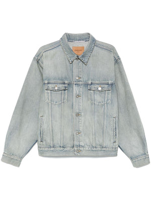 Saint Laurent Distressed Denim Jacket
