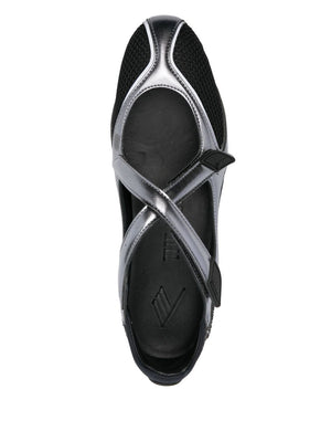 The Attico Flat shoes Black
