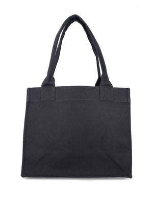 Ganni Organic cotton large tote bag
