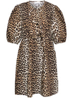 فساتين غاني بنية اللون