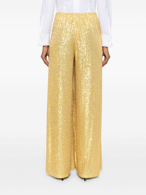 Norma Kamali Trousers Yellow