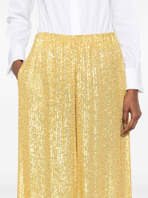 Norma Kamali Trousers Yellow