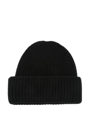 Soft Goat Cashmere ribbed beanie