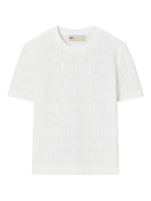 Tory Burch T-shirts and Polos White