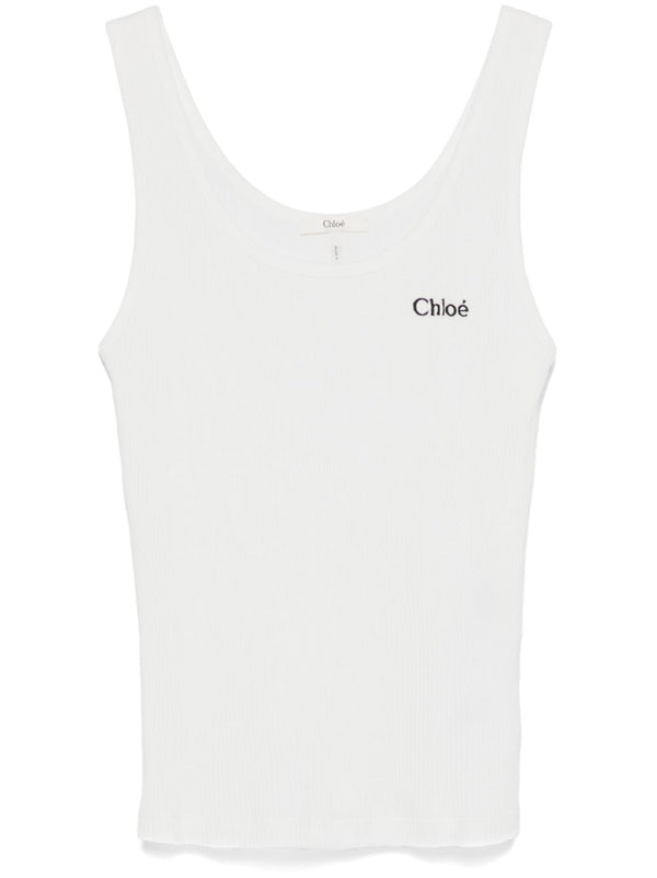 Chloé Chloè Top White