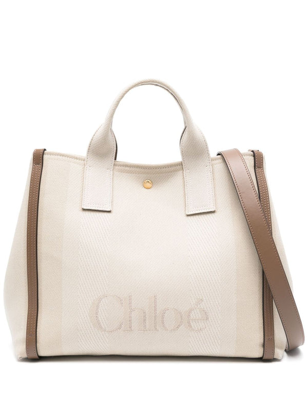 Chloé Carry canvas tote bag