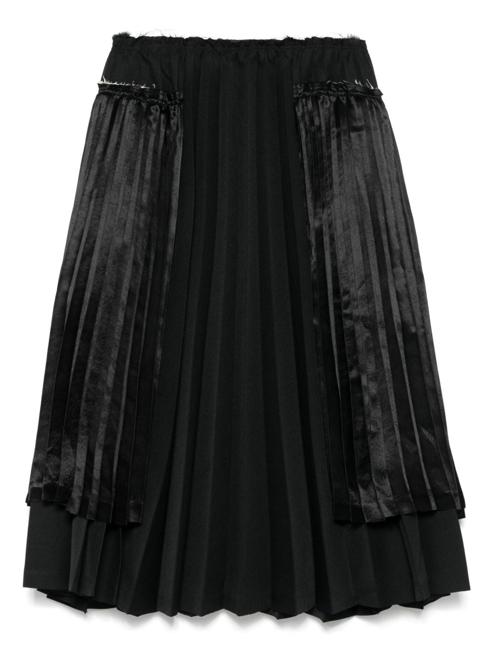 تنورة ميدي بكسرات من تصميم Comme Des Garcons