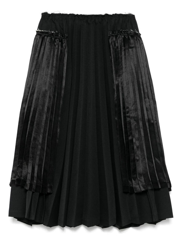 Comme Des Garcons Pleated midi skirt