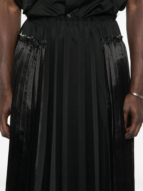 Comme Des Garcons Pleated midi skirt