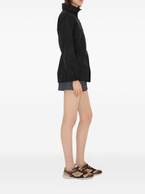 Burberry Vintage Check-trim parka coat