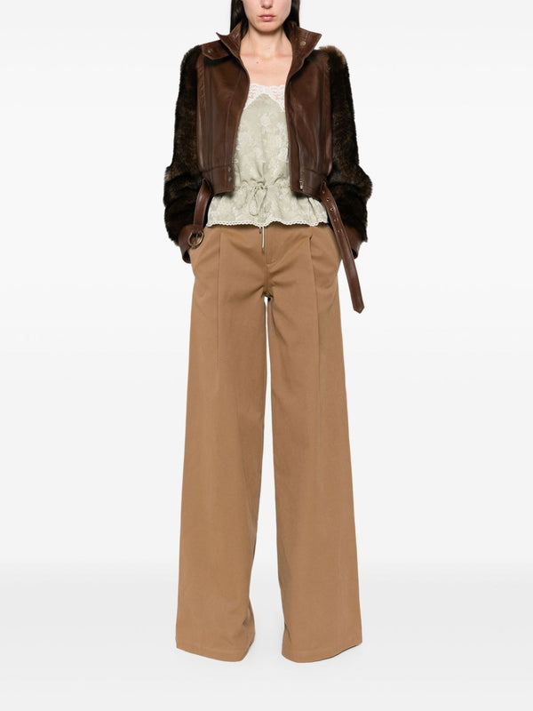 Chloé Chloè Trousers Brown