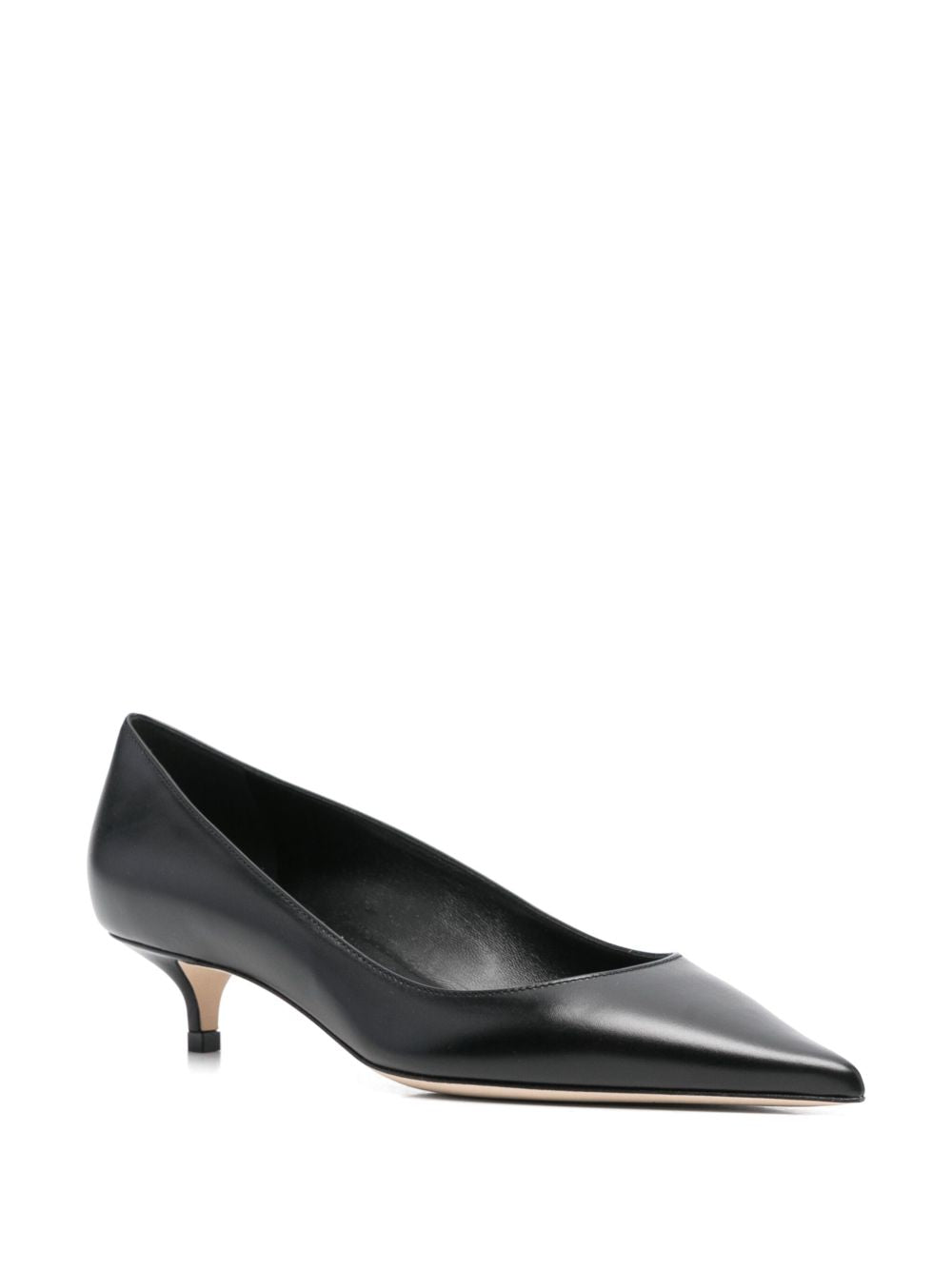 Jimmy Choo Amelia pointed-toe kitten-heel pumps