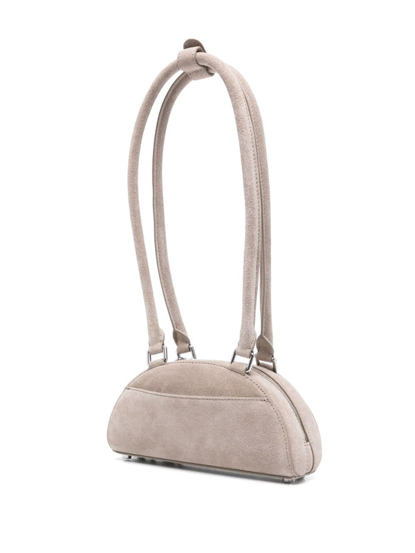 Self-Portrait Suede mini shoulder bag