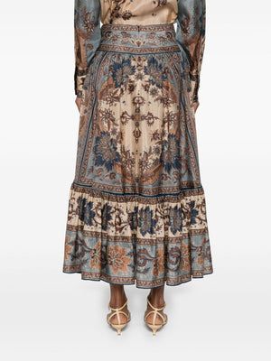 Zimmermann Skirts Blue