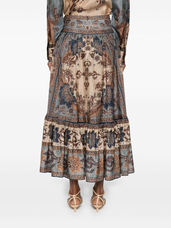 Zimmermann Skirts Blue