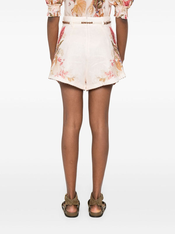 Zimmermann Shorts Beige