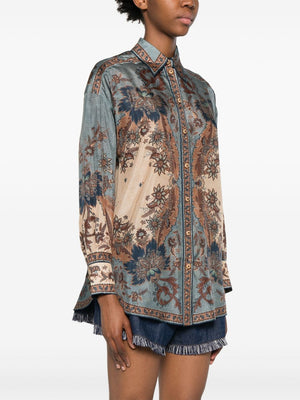 Zimmermann Shirts Blue