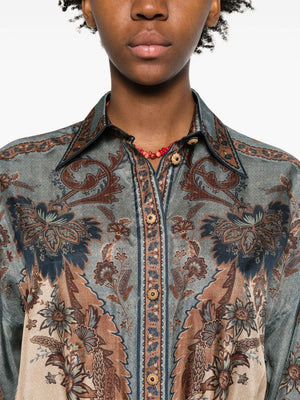 Zimmermann Shirts Blue