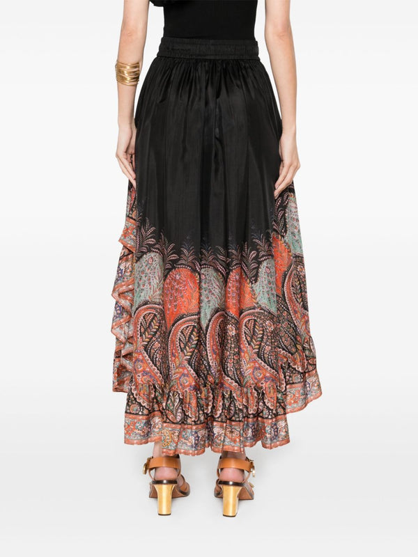 Zimmermann Rhiannon Ruffle Maxi Skirt