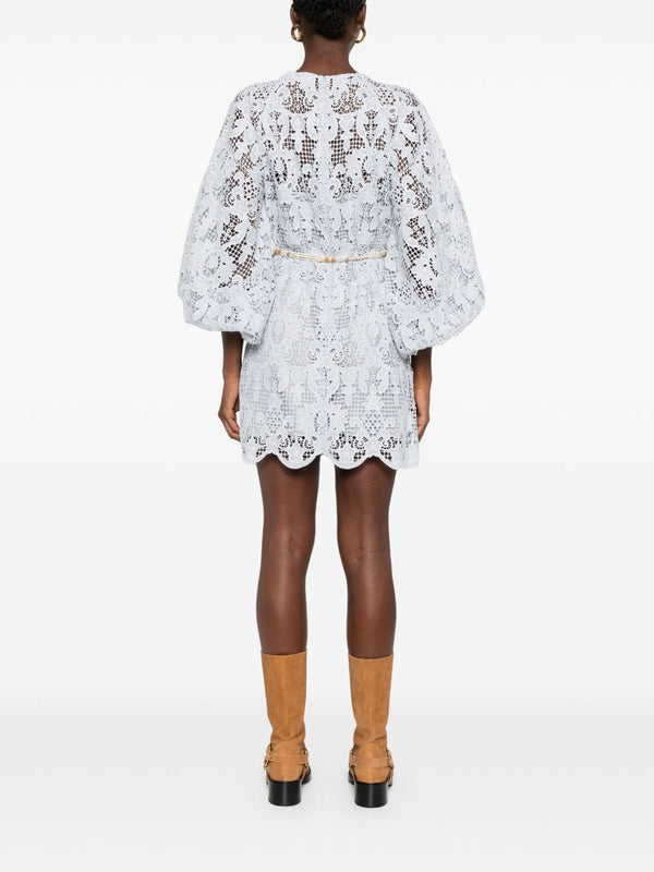 Zimmermann Lace detail mini dress