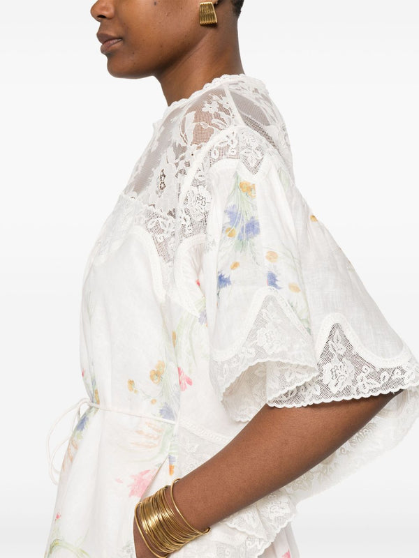 Zimmermann Lace-trimmed dress