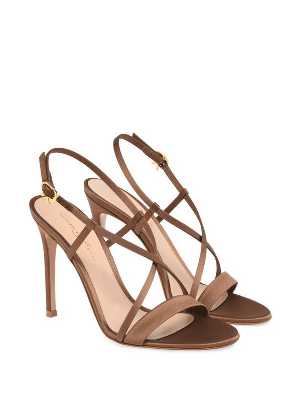 Gianvito Rossi Sandals Leather Brown
