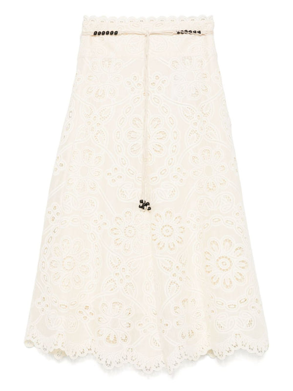 Zimmermann Skirts Ivory