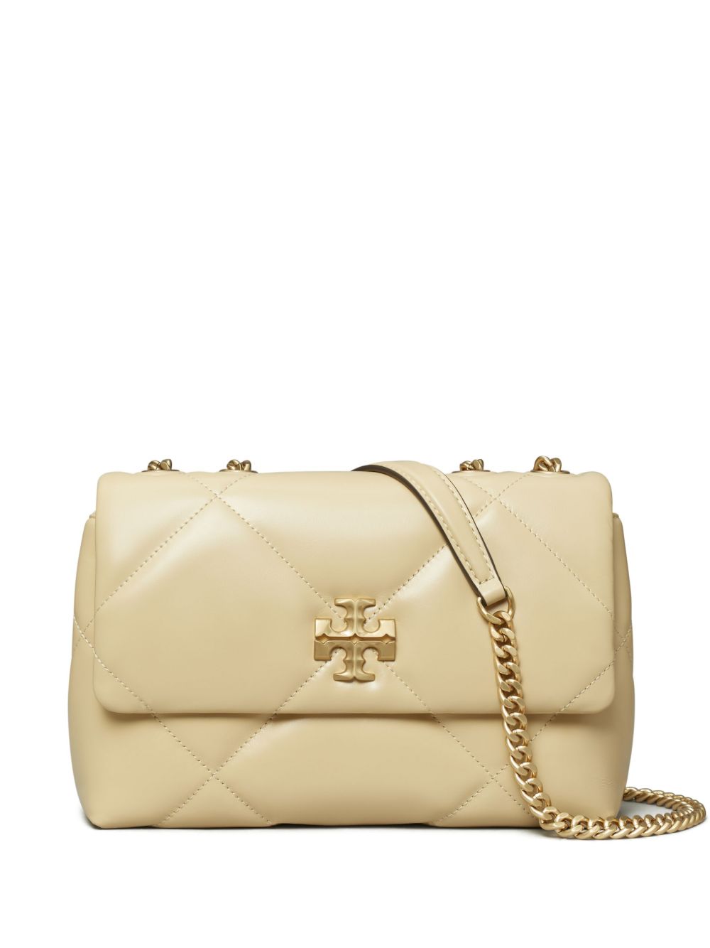 Tory Burch Kira Diamond small leather shoulder bag