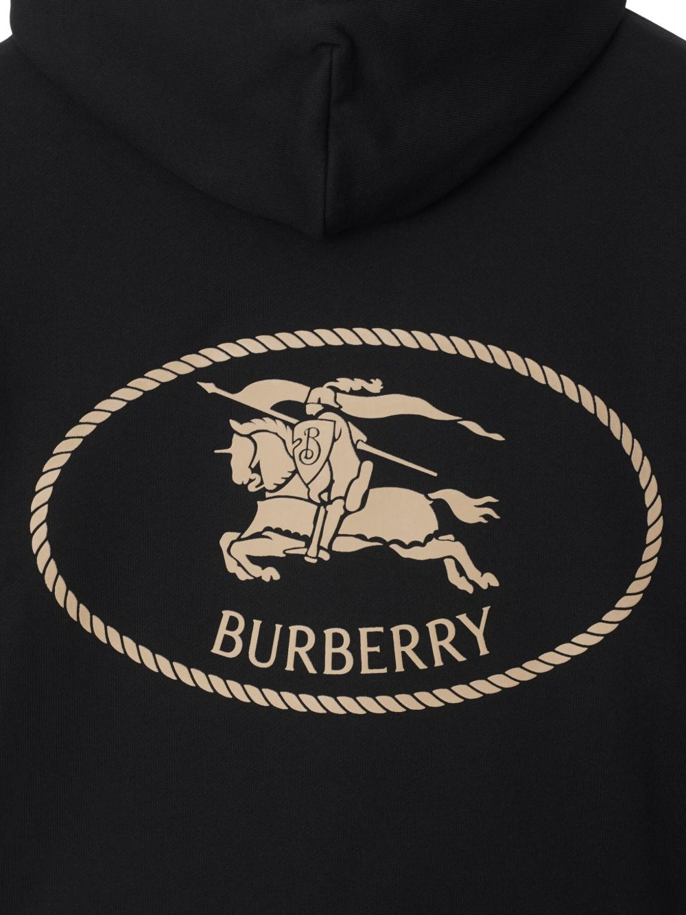 Burberry Knight Stamp Cotton Hoodie