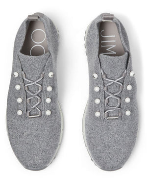 Jimmy Choo Veles Cashmere Knit Trainers