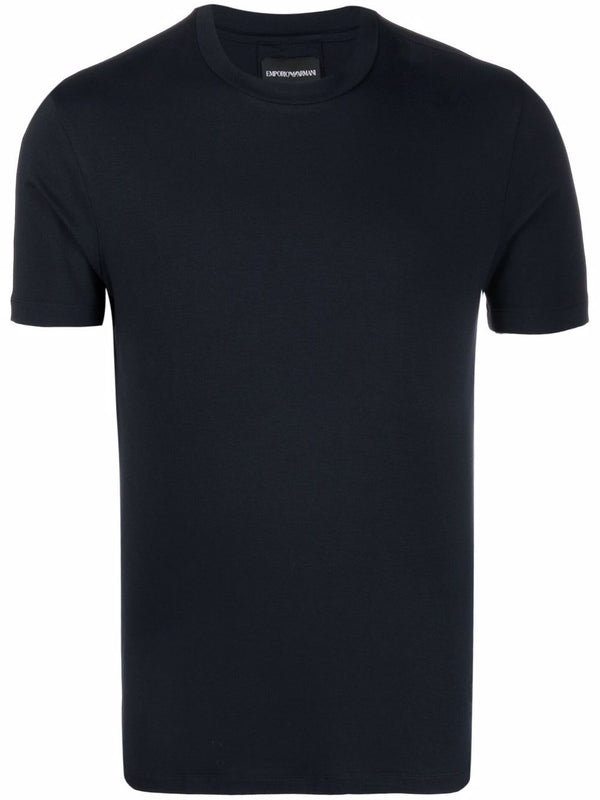 Emporio Armani Icon short-sleeved cashmere sweater