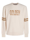 Golden Goose Logo cotton sweatshirt