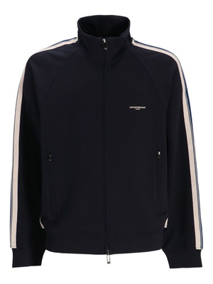 Emporio Armani Sweaters Blue