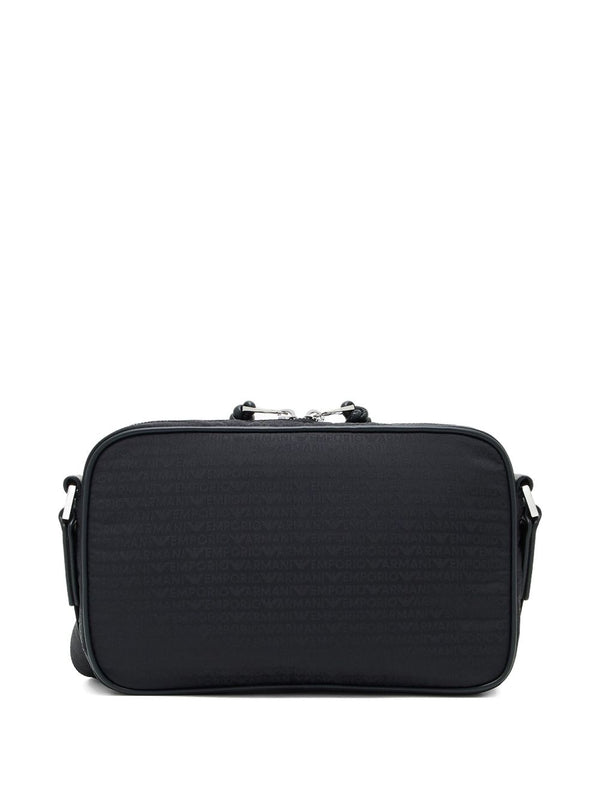Emporio Armani logo-plaque crossbody messenger bag